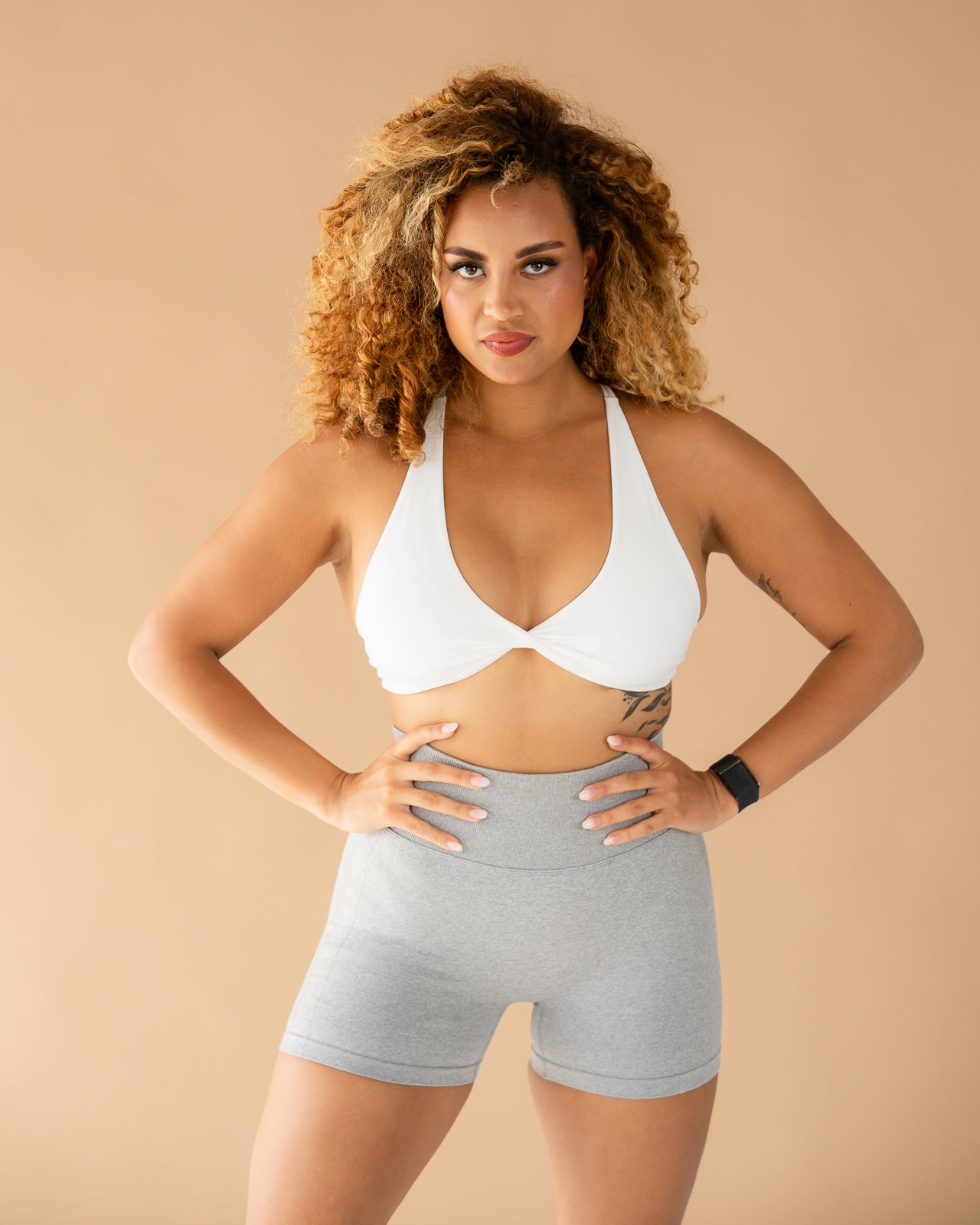 Glide Shorts Light Grey