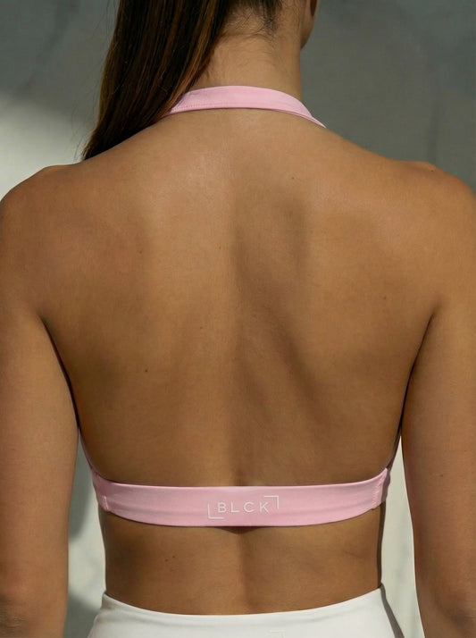Eve Halterneck Bra Pink