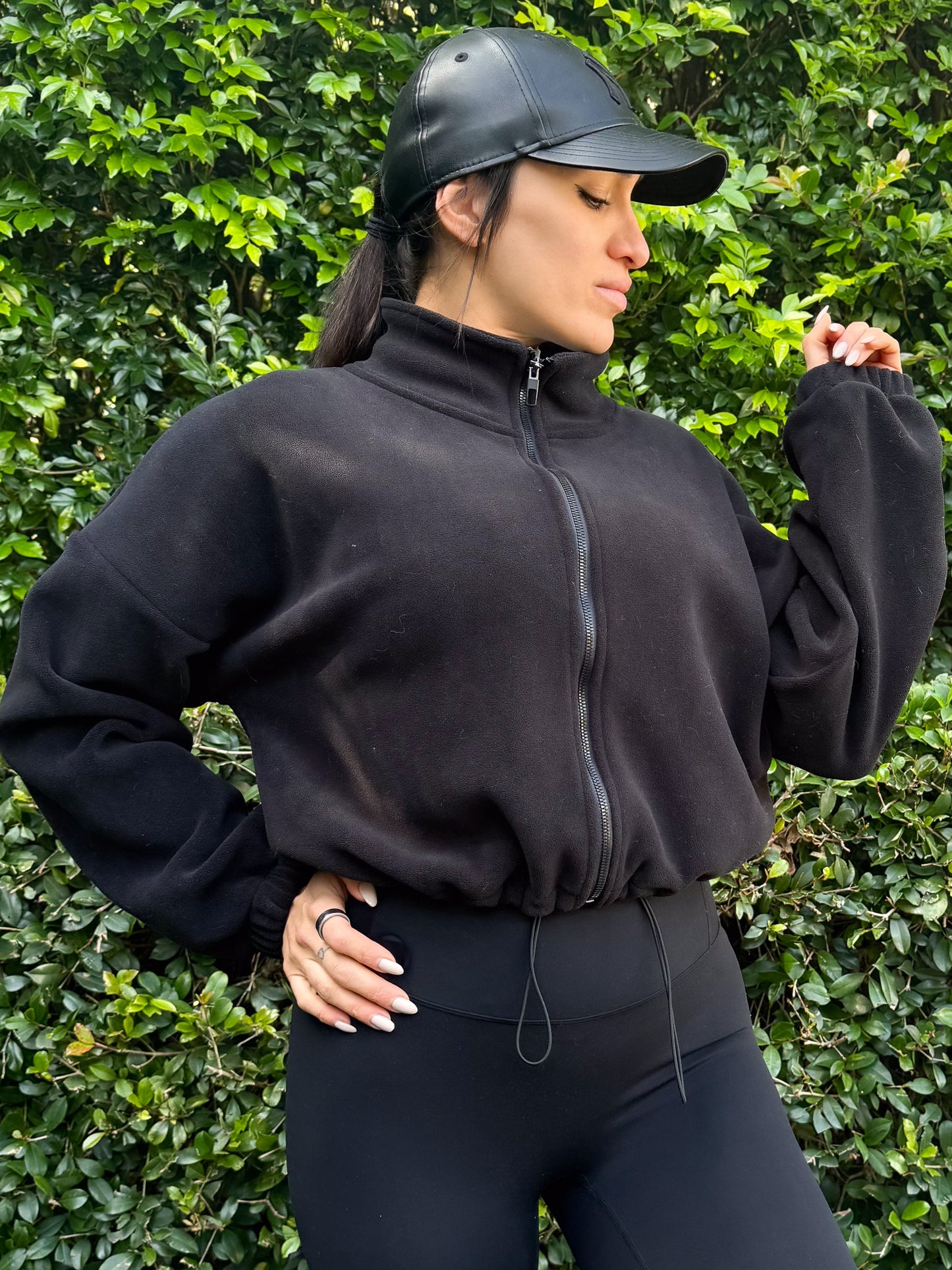 BLCK Zip-Up Fleece Jacket