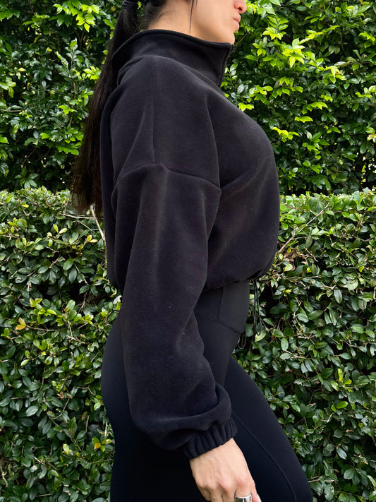 BLCK Zip-Up Fleece Jacket