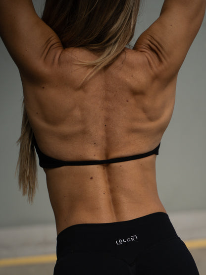 Lynx Halterneck Bra Black