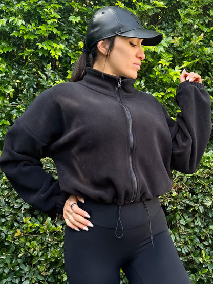 BLCK Zip-Up Fleece Jacket
